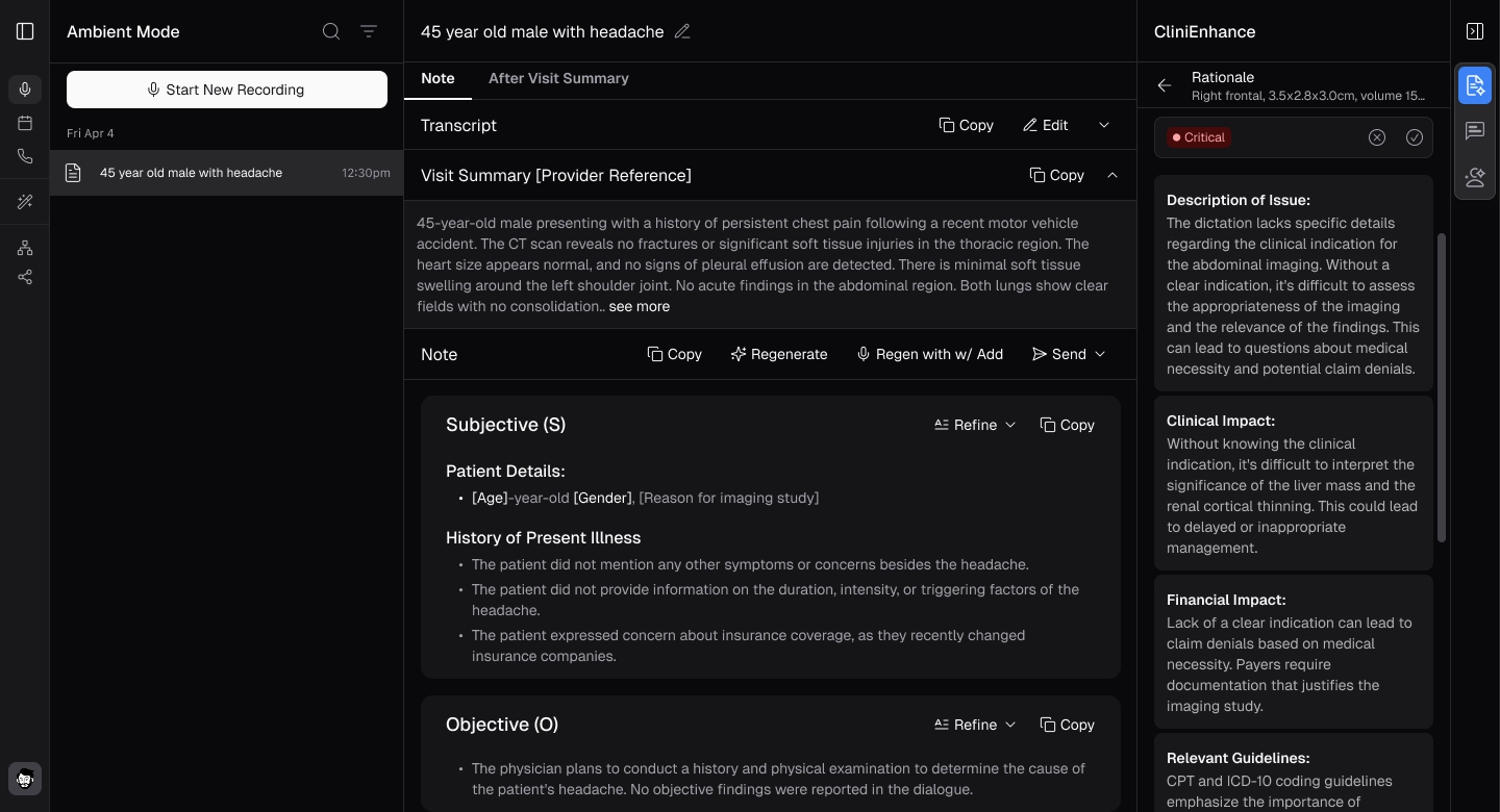 Suggestion accepted in transcript