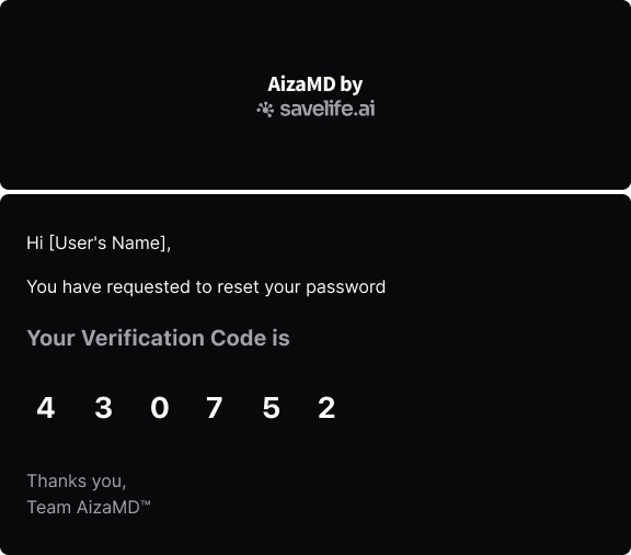 Email verification