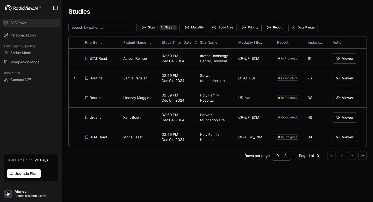 Home sidebar open
